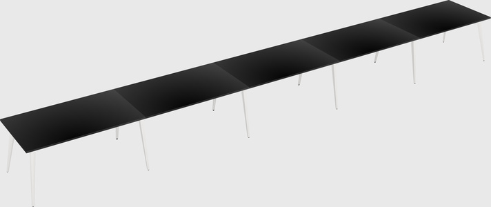 Modern rectangular office desk