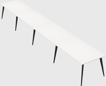 Modern rectangular office desk