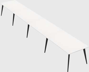 Modern rectangular office desk