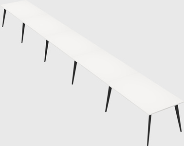Modern rectangular office desk