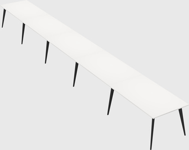 Modern rectangular office desk