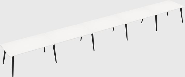 Modern rectangular office desk