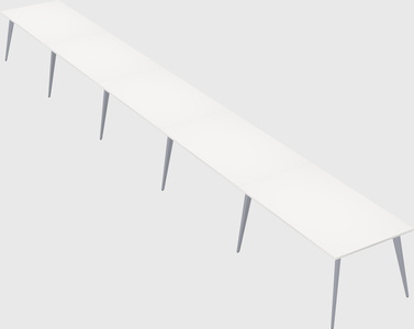 Modern rectangular office desk