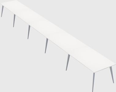 Modern rectangular office desk