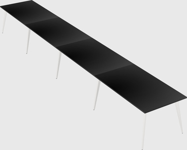 Modern rectangular office desk
