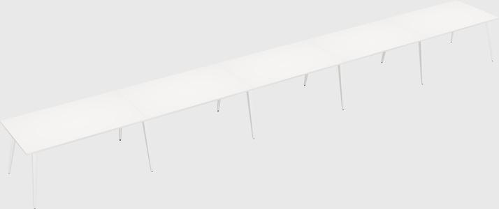 Modern rectangular office desk