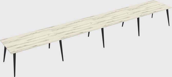 Modern rectangular office desk