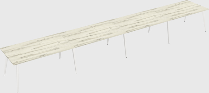 Modern rectangular office desk