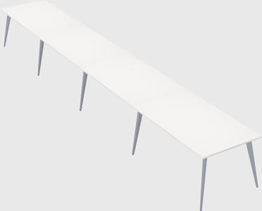 Modern rectangular office desk
