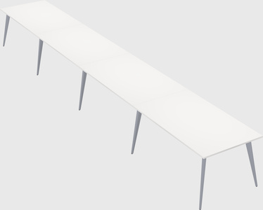 Modern rectangular office desk