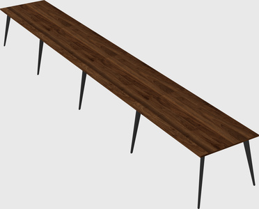 Modern rectangular office desk