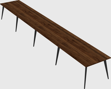 Modern rectangular office desk