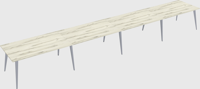Modern rectangular office desk
