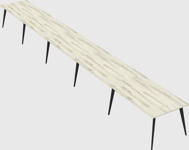 Modern rectangular office desk