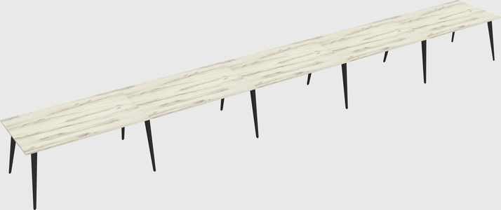 Modern rectangular office desk
