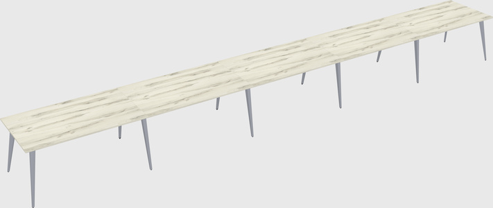 Modern rectangular office desk