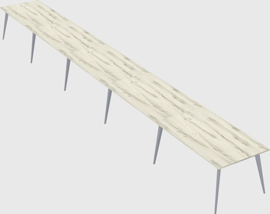 Modern rectangular office desk