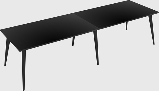 Modern Rectangular Office Desk