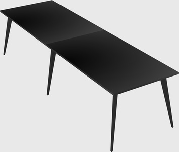 Modern rectangular office desk