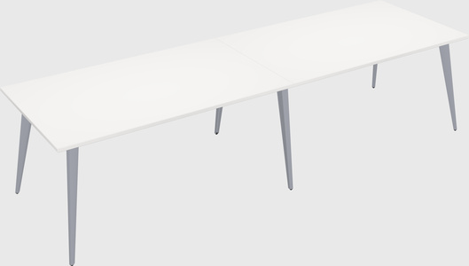 Modern rectangular office desk