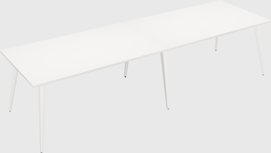 Modern rectangular office desk