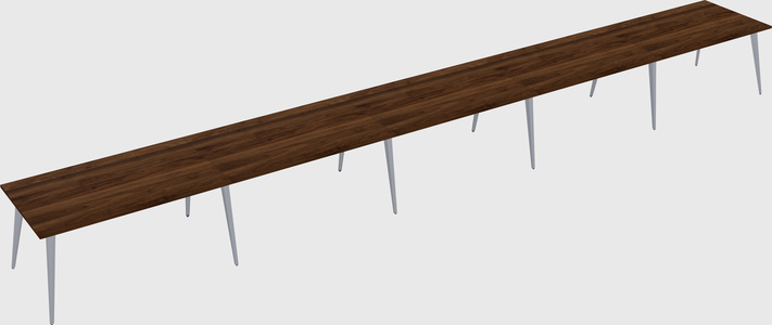 Modern rectangular office desk