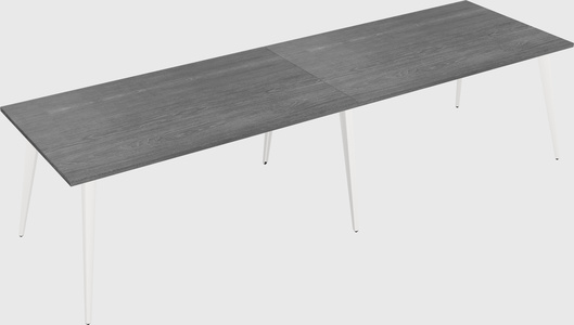 Modern rectangular office desk