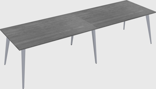 Modern rectangular office desk