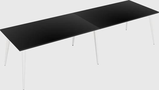 Modern rectangular office desk