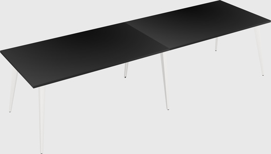 Modern rectangular office desk
