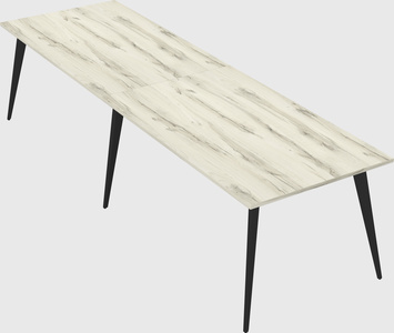 Modern rectangular office desk