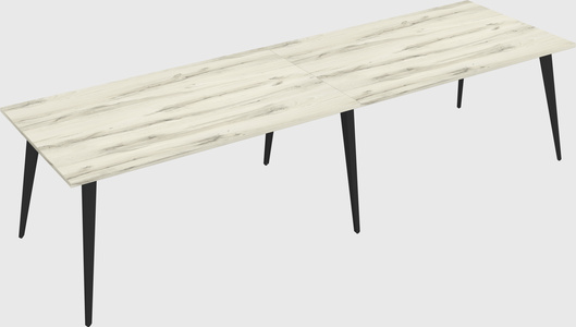 Modern rectangular office desk