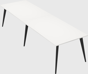 Modern rectangular office desk