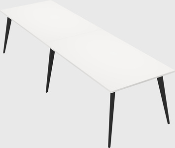 Modern rectangular office desk