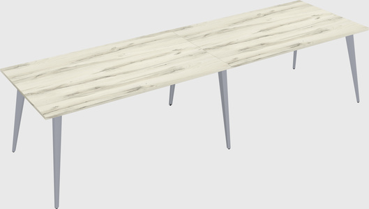 Modern rectangular office desk