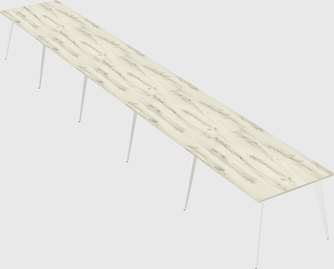 Modern rectangular office desk