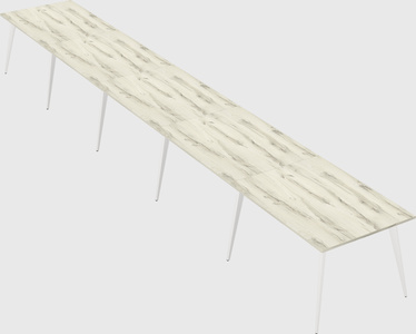 Modern rectangular office desk
