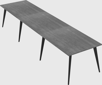 Modern rectangular office desk