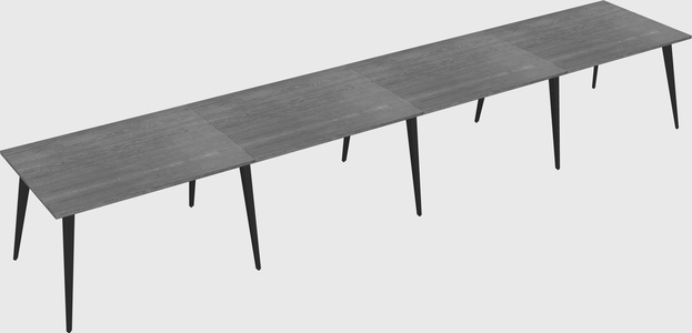 Modern Rectangular Office Desk