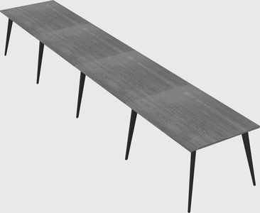 Modern rectangular office desk