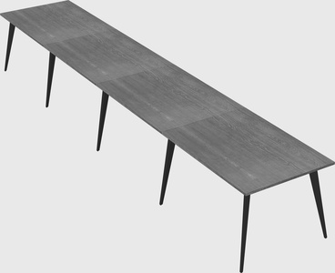 Modern rectangular office desk