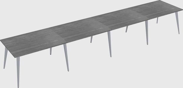 Modern rectangular office desk