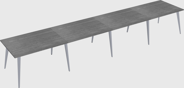Modern rectangular office desk