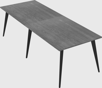 Modern rectangular office desk