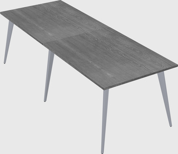 Modern rectangular office desk