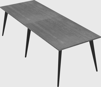 Modern rectangular office desk