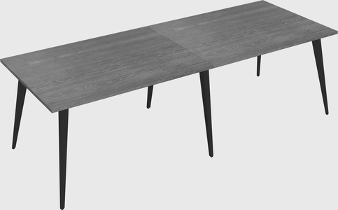 Modern rectangular office desk