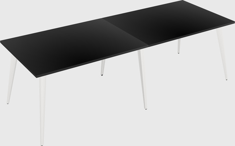 Modern rectangular office desk