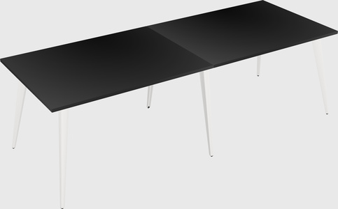 Modern rectangular office desk