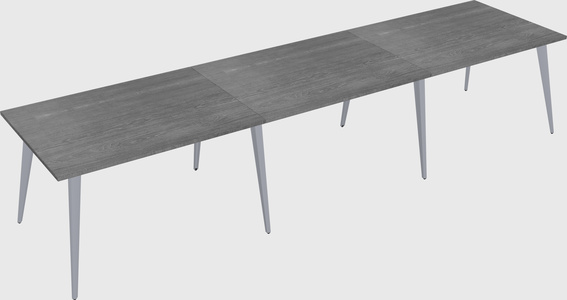 Modern rectangular office desk